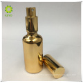 50 ml leer gold pumpe creme verwenden kosmetische glasflasche